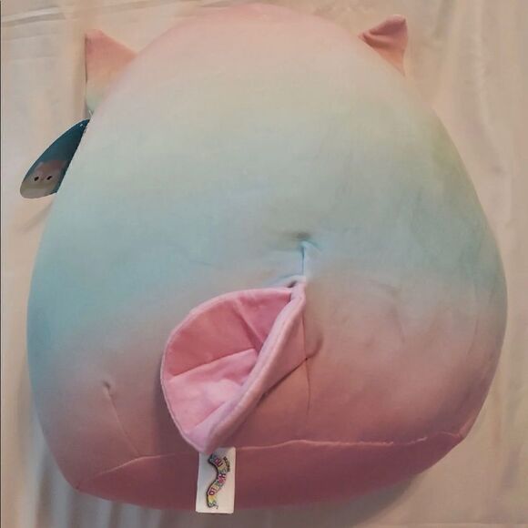 Squishmallows Britta the Owl 16” Rainbow Owl Squishmallow New - Picture 4 of 6